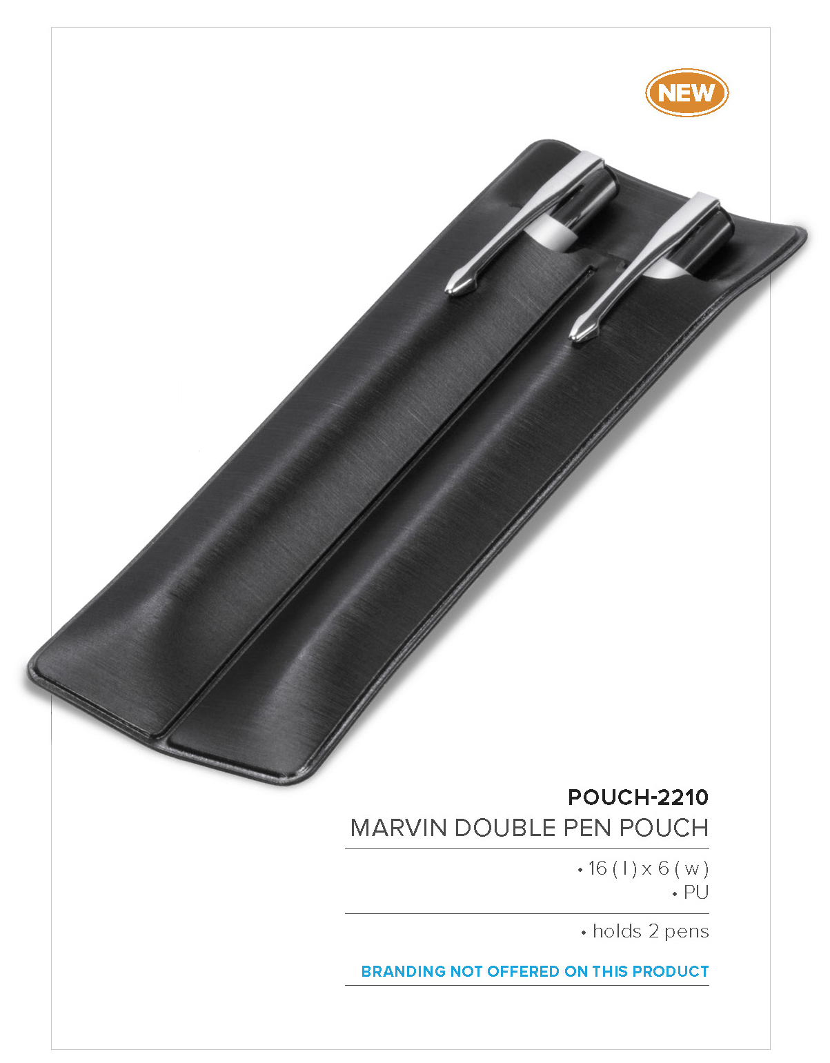 Altitude Marvin Double Pen Pouch (Excludes Pen) CATALOGUE_IMAGE